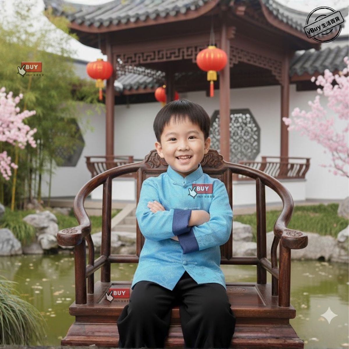 新年唐裝總表｜雙面可穿一衫兩著・成人女裝男裝・兒童親子拜年服・華服｜Vbuy