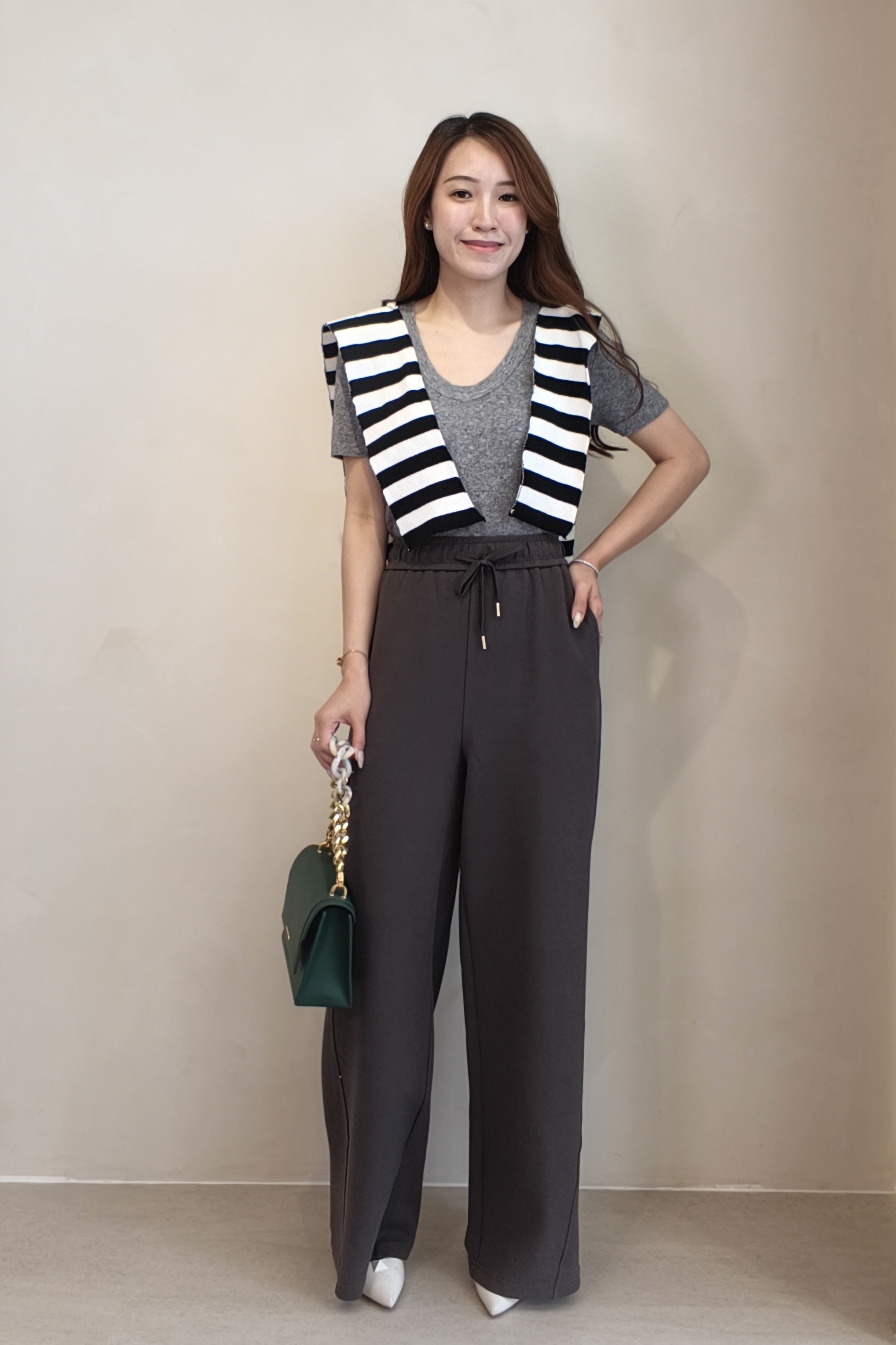 CP1647 CloudEase Drawstring Wide Leg Pants