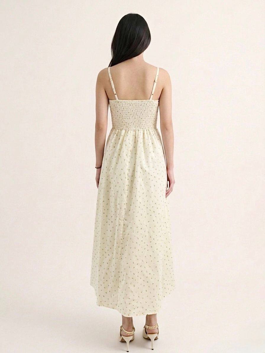 W6225 - Soft Floral Dress