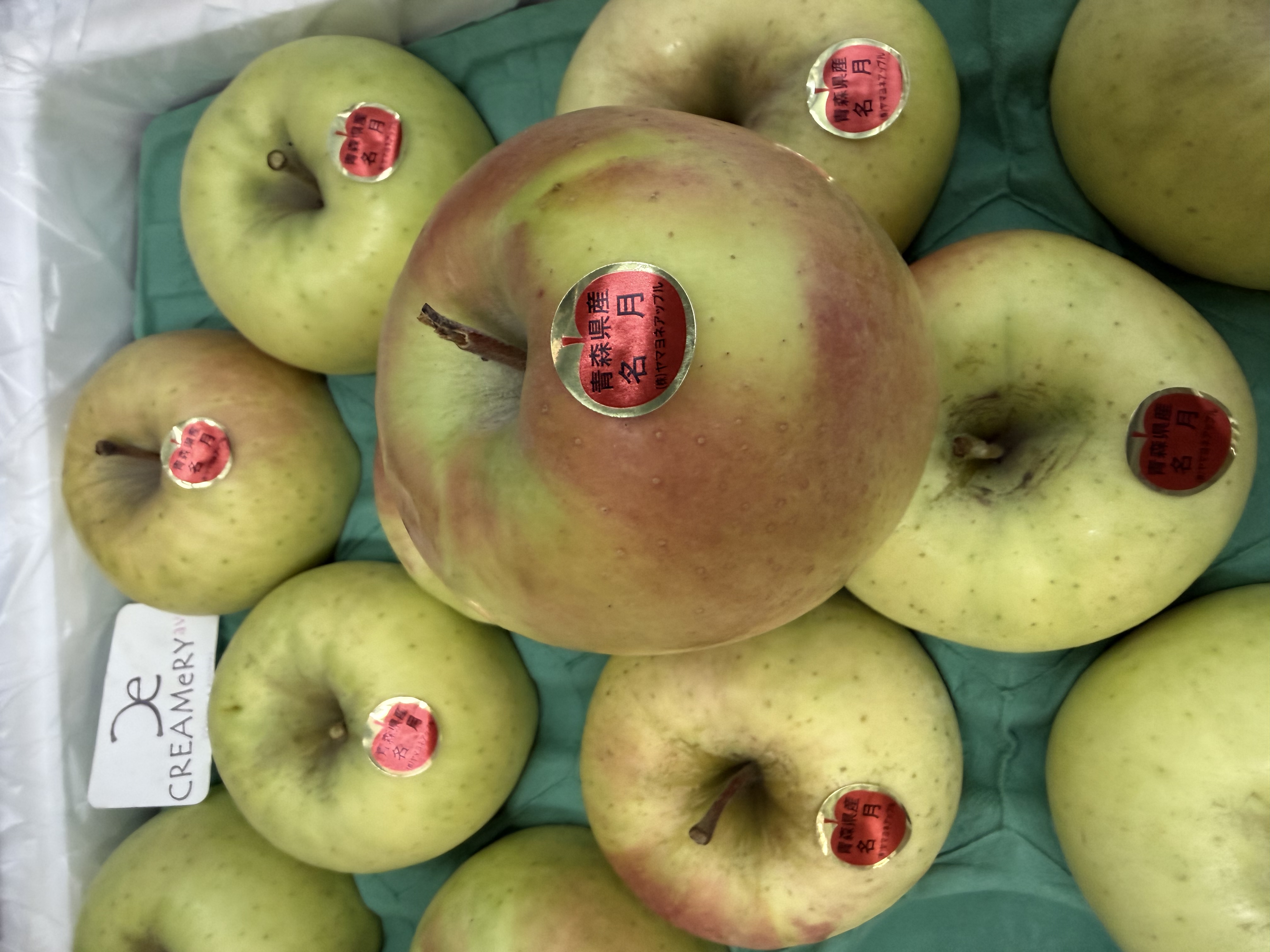 日本青森縣 名月 水蜜桃蘋果 頂級特大24玉裝 