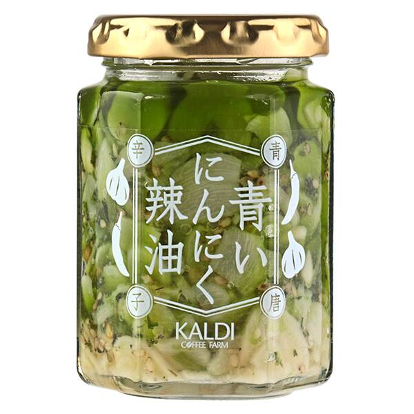 【日本直送】KALDI 限定青蒜辣椒油 120g｜一匙拯救所有無聊料理！
