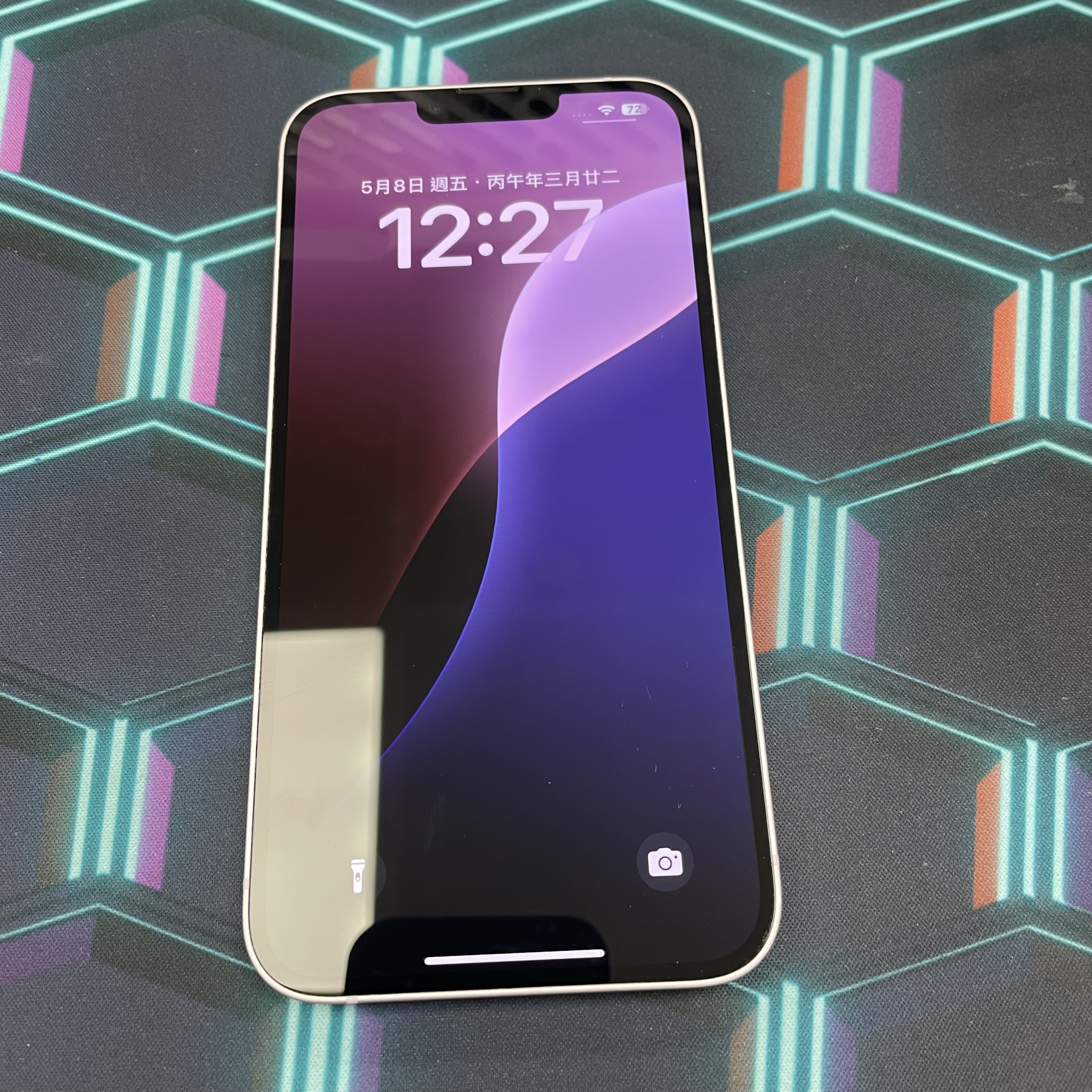 *6498 14 Plus 完美機 256GB 電77 紫色 purple