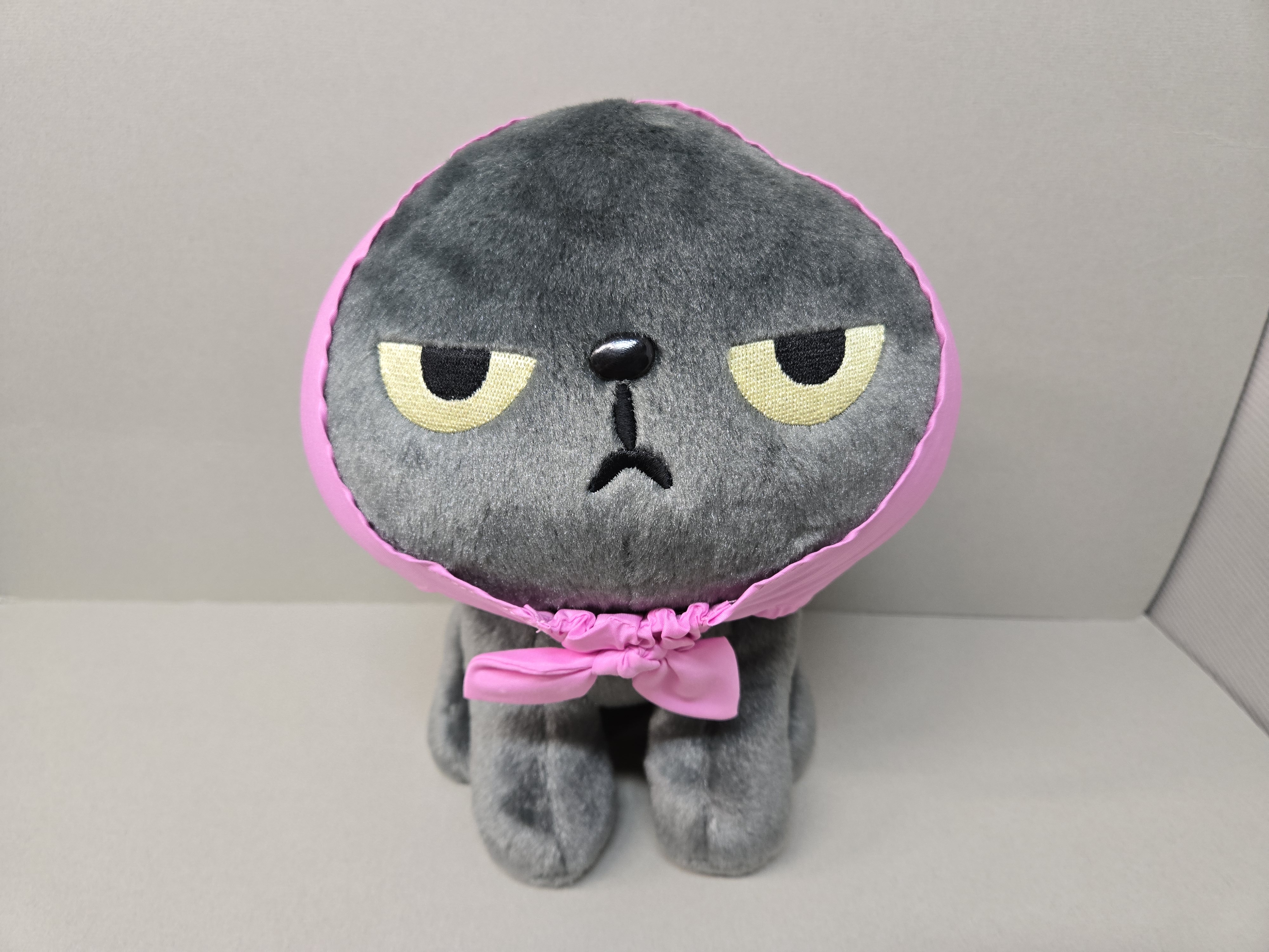 憤怒的真知子黑貓大公仔