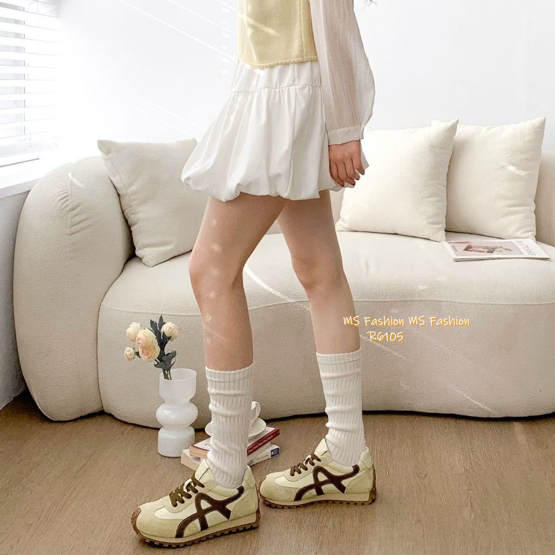 R6105 韓國🇰🇷真皮拼色sneakers