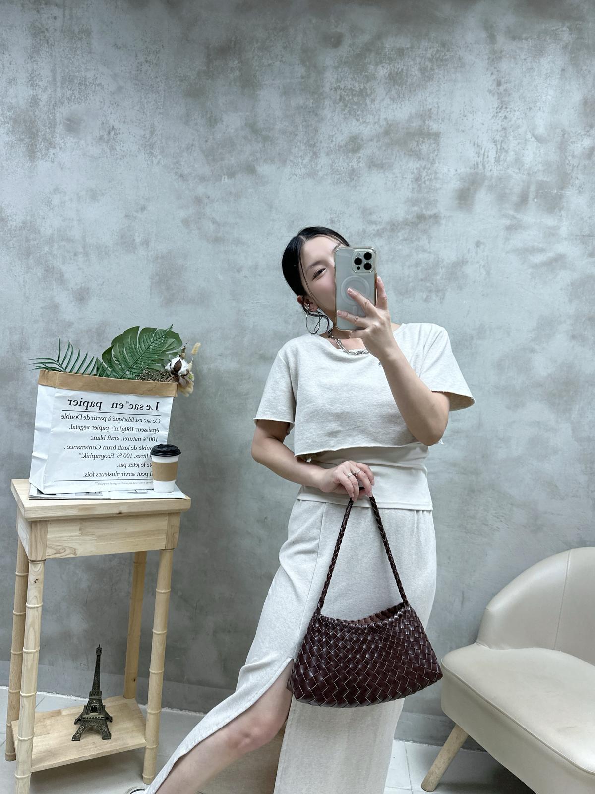 P18 後交叉背心+ 剪邊Top Set