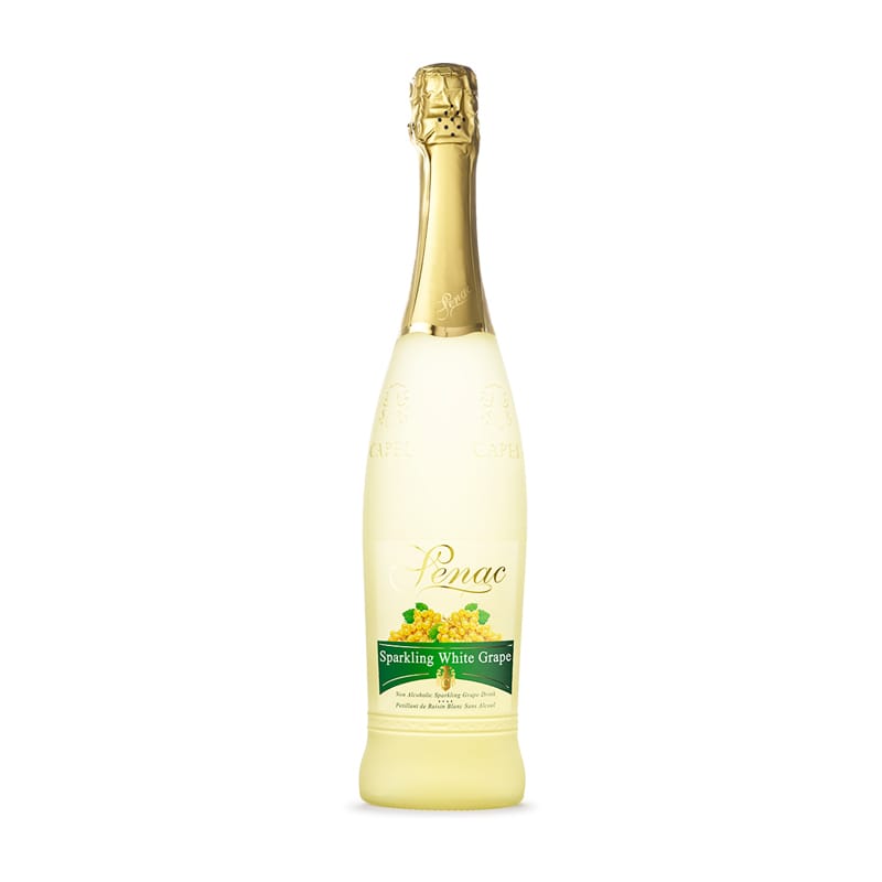 Senac零酒精果味香檳白提子味750毫升