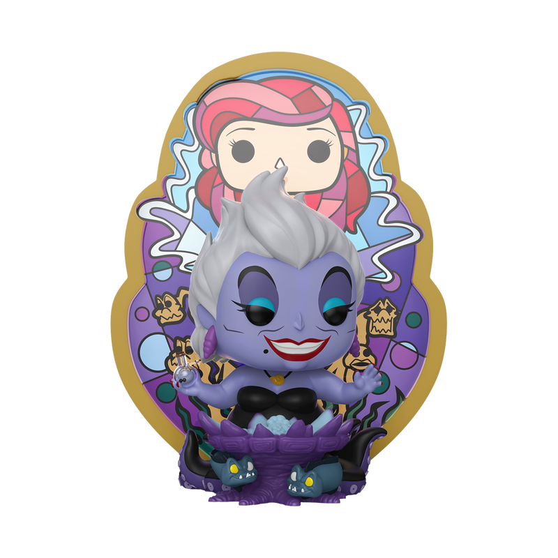 📦訂購 美國代購 Funko POP! Disney Deluxe Ursula (Ariel Stained Glass) Figure 烏蘇拉 模型