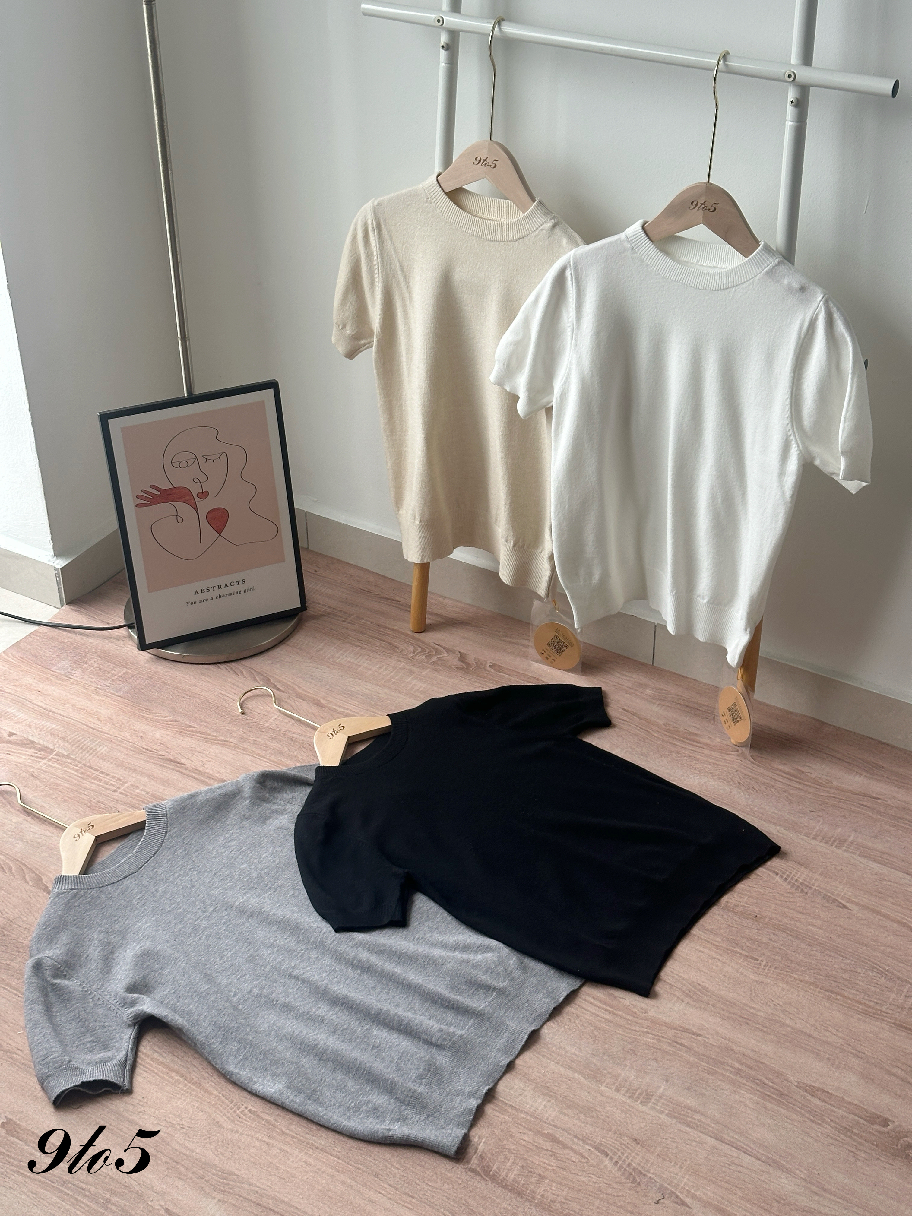 T4373 Mock Neck Knit Top - 4 Colors 