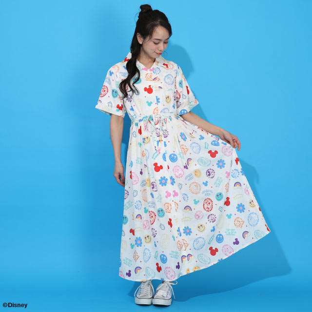 🆕【⭐訂購⭐】 🇯🇵日本直送 🌀#Disney 夏日度假❣️ #親子裝❣️速乾抗皺 連身裙［2款選］🌀 [ELDA-0204][260522]