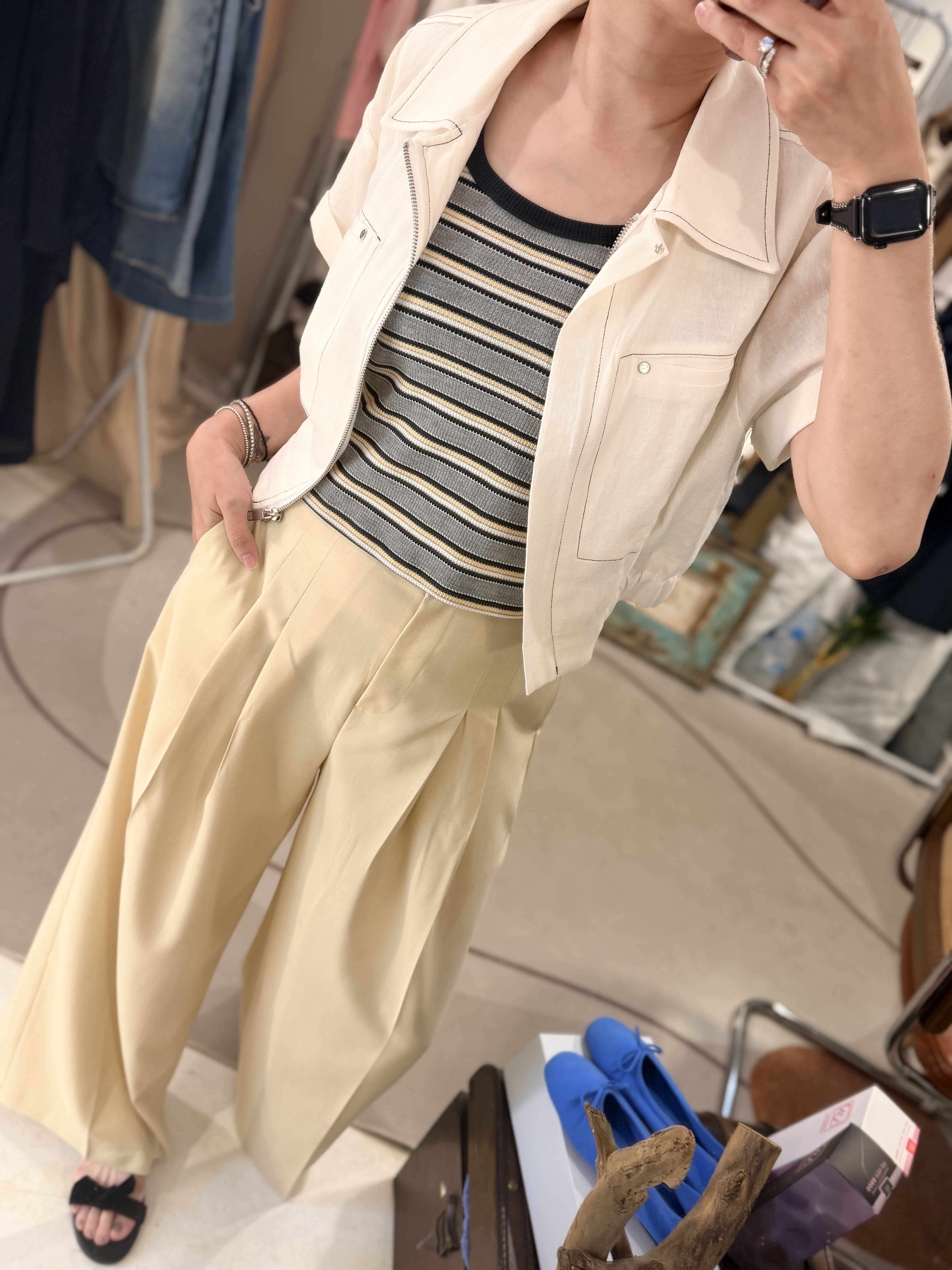 Shortest cotton jacket