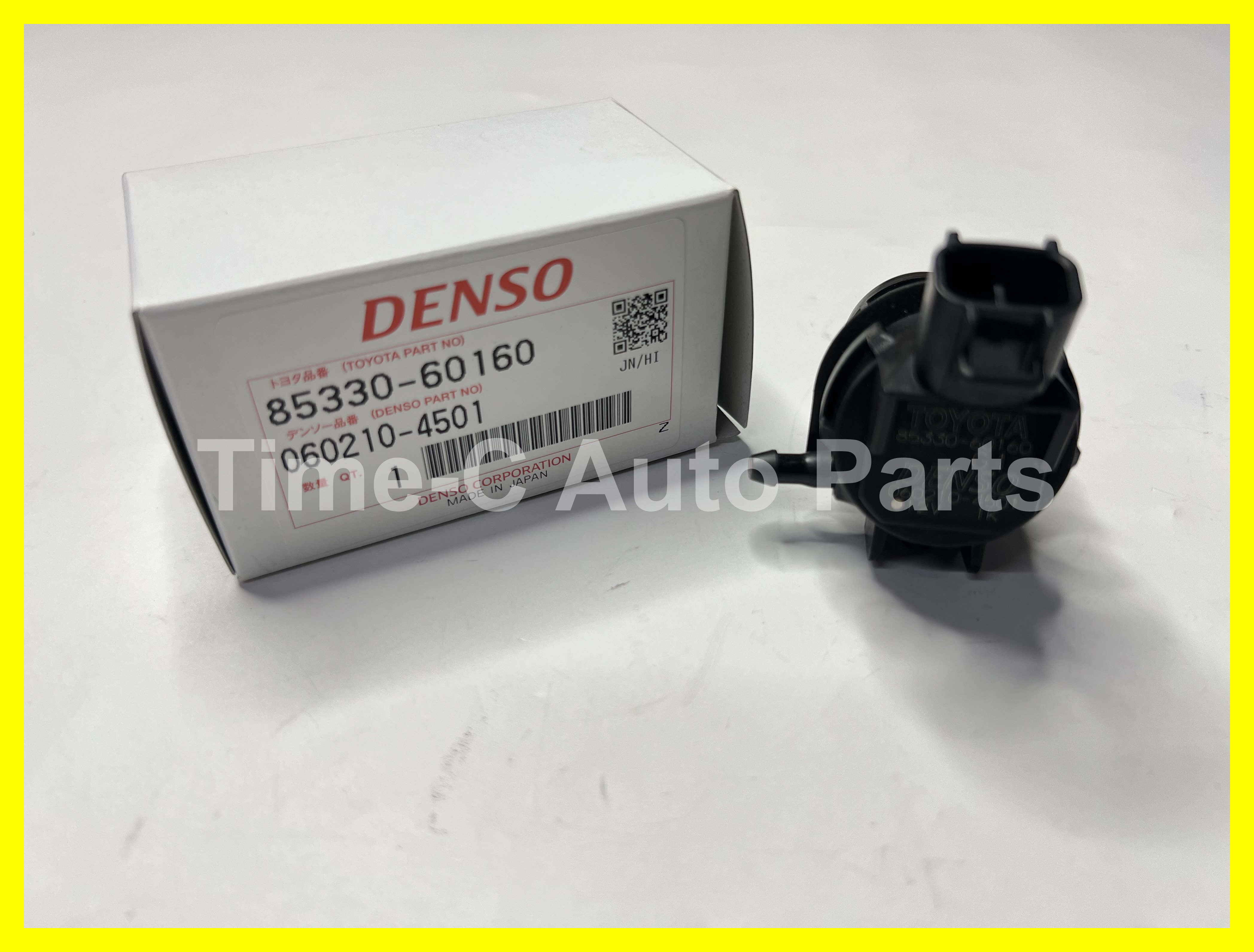 正廠水唧摩打(後) DENSO包裝 85330-60160-D - Toyota Estima 50系