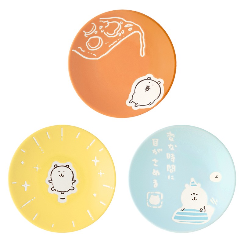 [預購] NAGANO Joke Bear 4月10日新品 食器餐具 - 碟 (3款選)