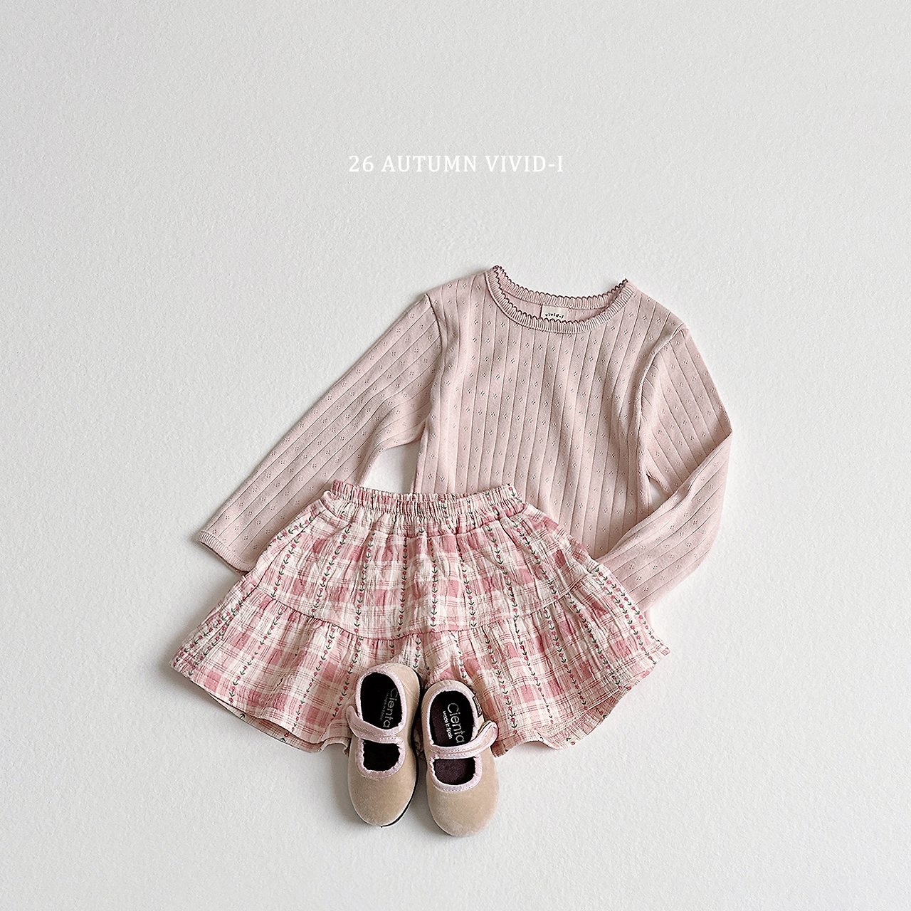 Vivid | Golden skirt pants