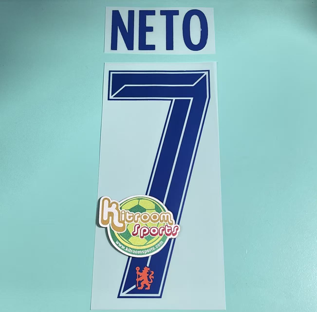 2024-25 Chelsea Away UCL Nameset #7 ENTO