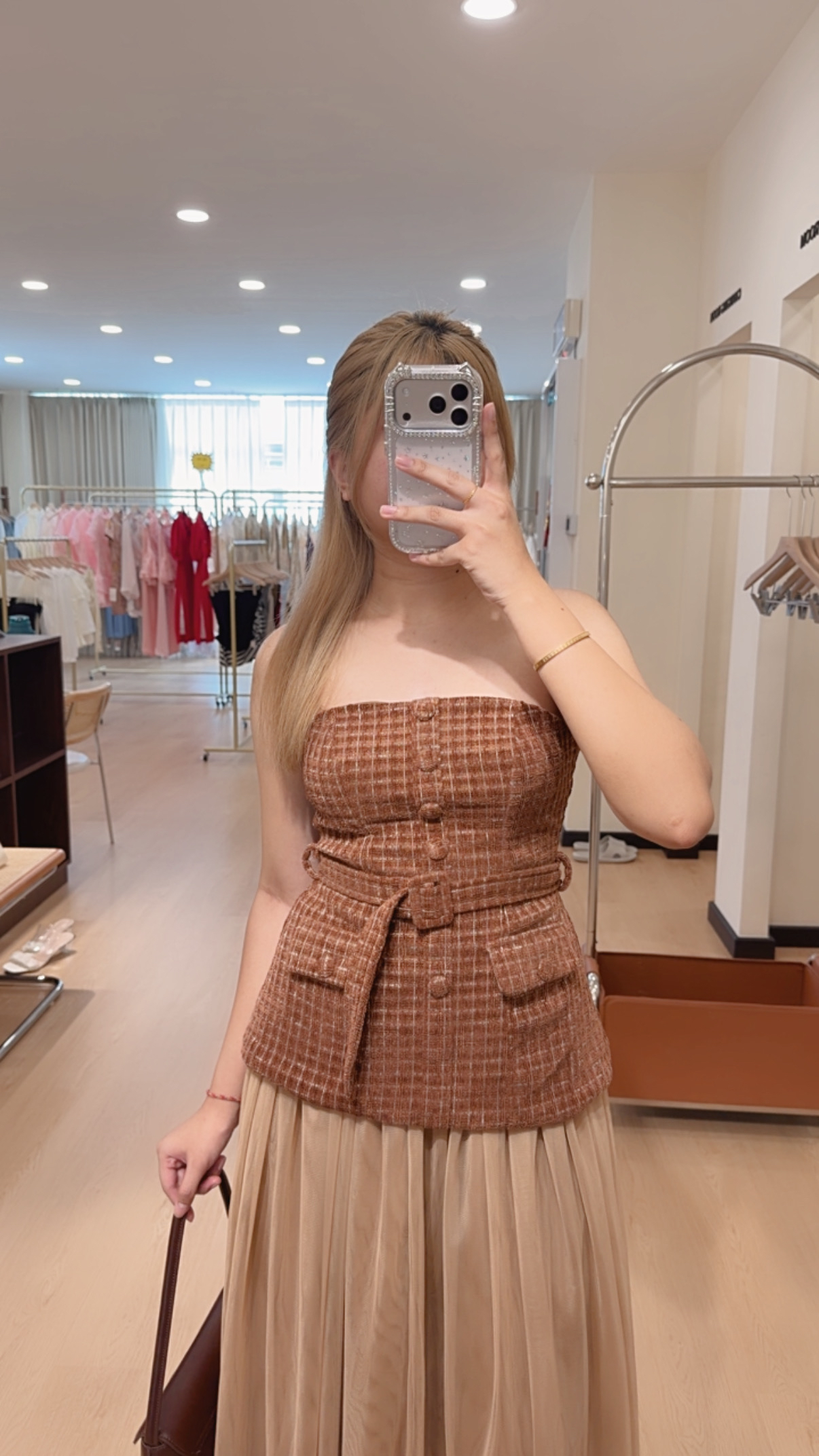 33抹胸复古套装裙