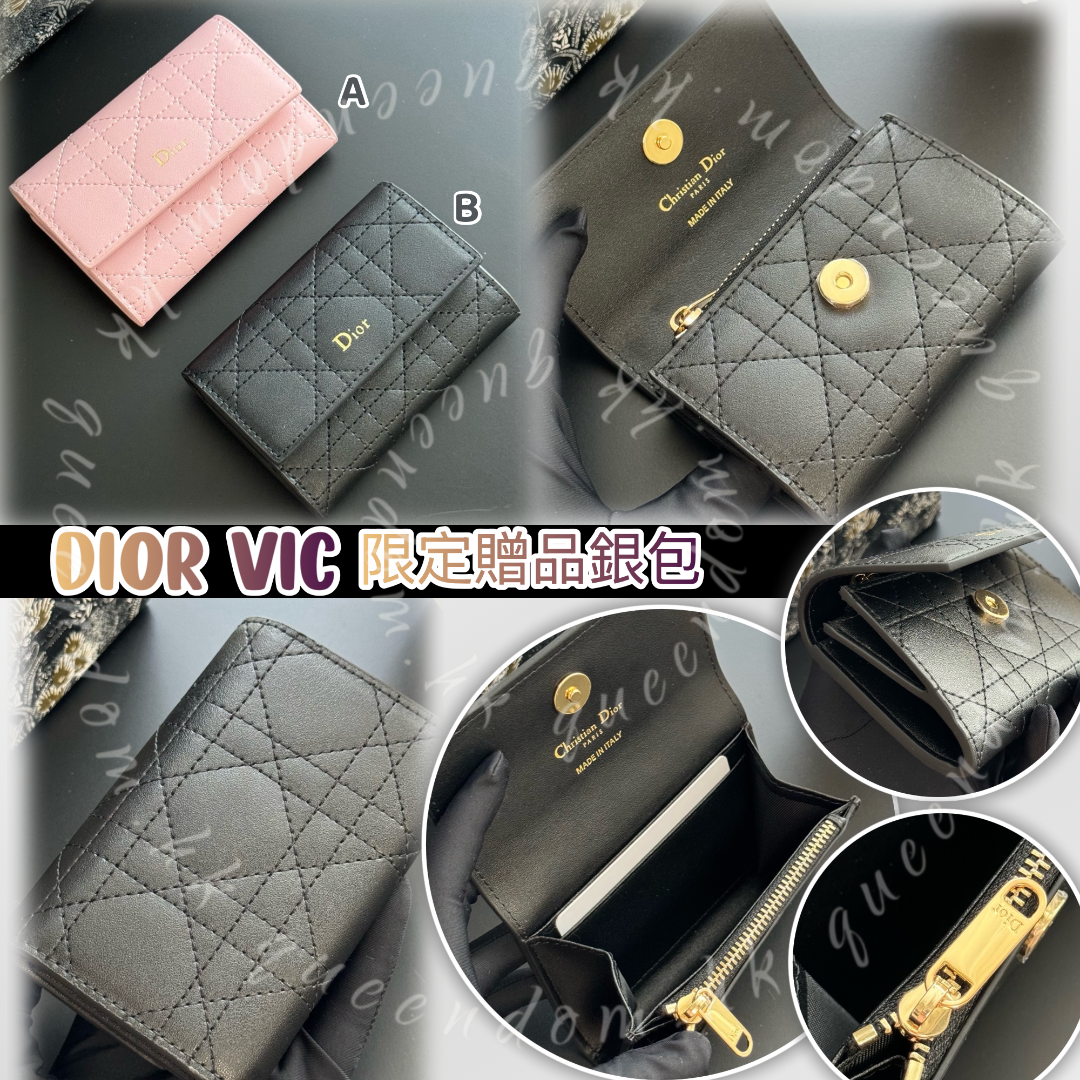DIOR VIC 限定贈品銀包