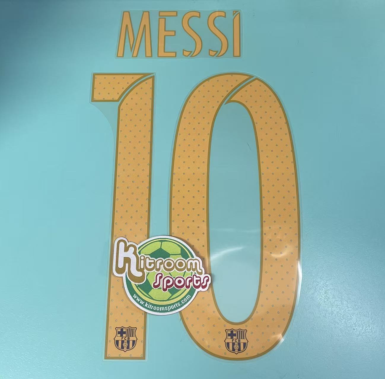 2015-16 Barcelona Home Nameset #10 MESSI
