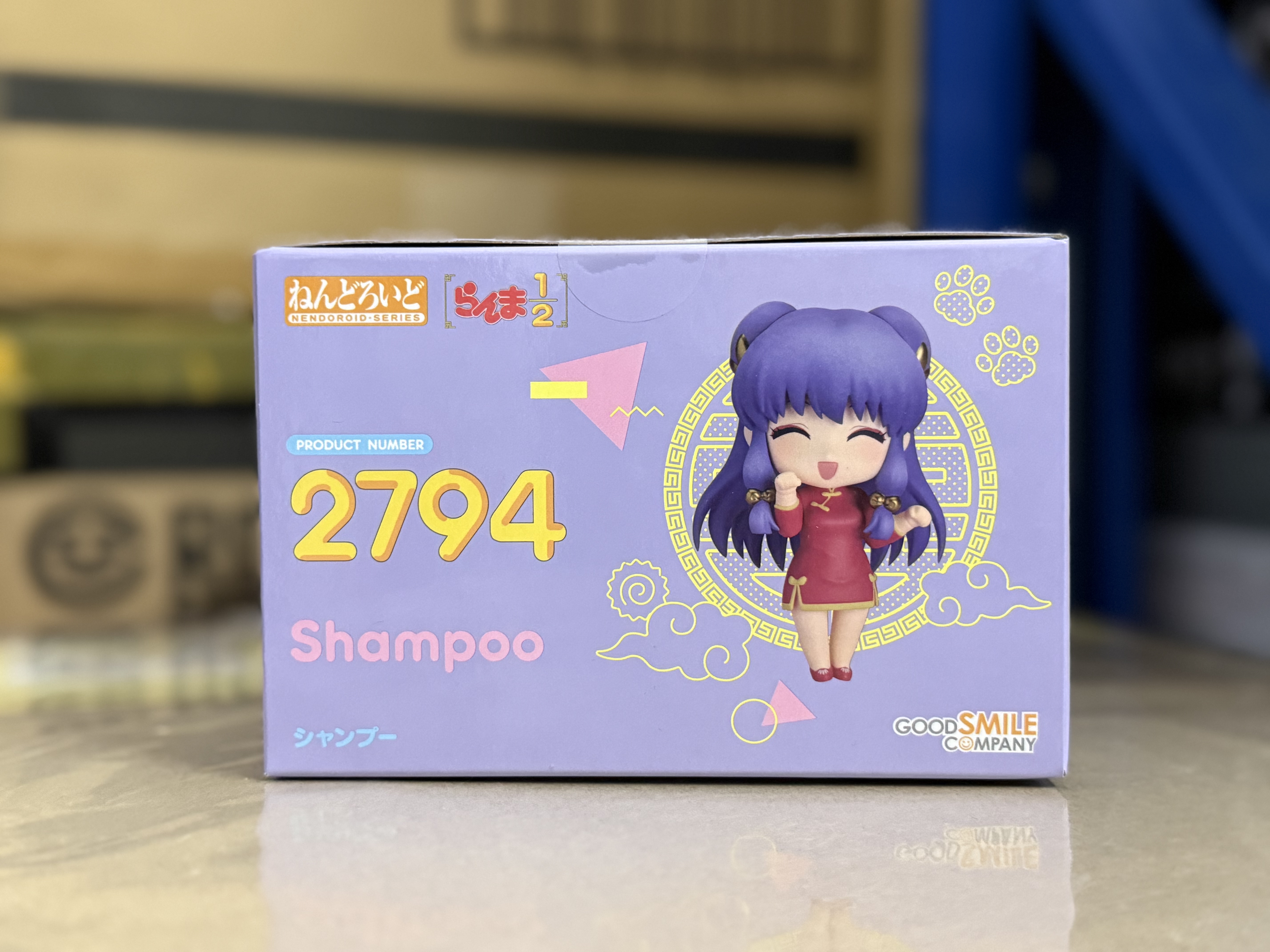 黏土人 2794 — 珊璞 (Shampoo) 亂馬 1/2 可動figure