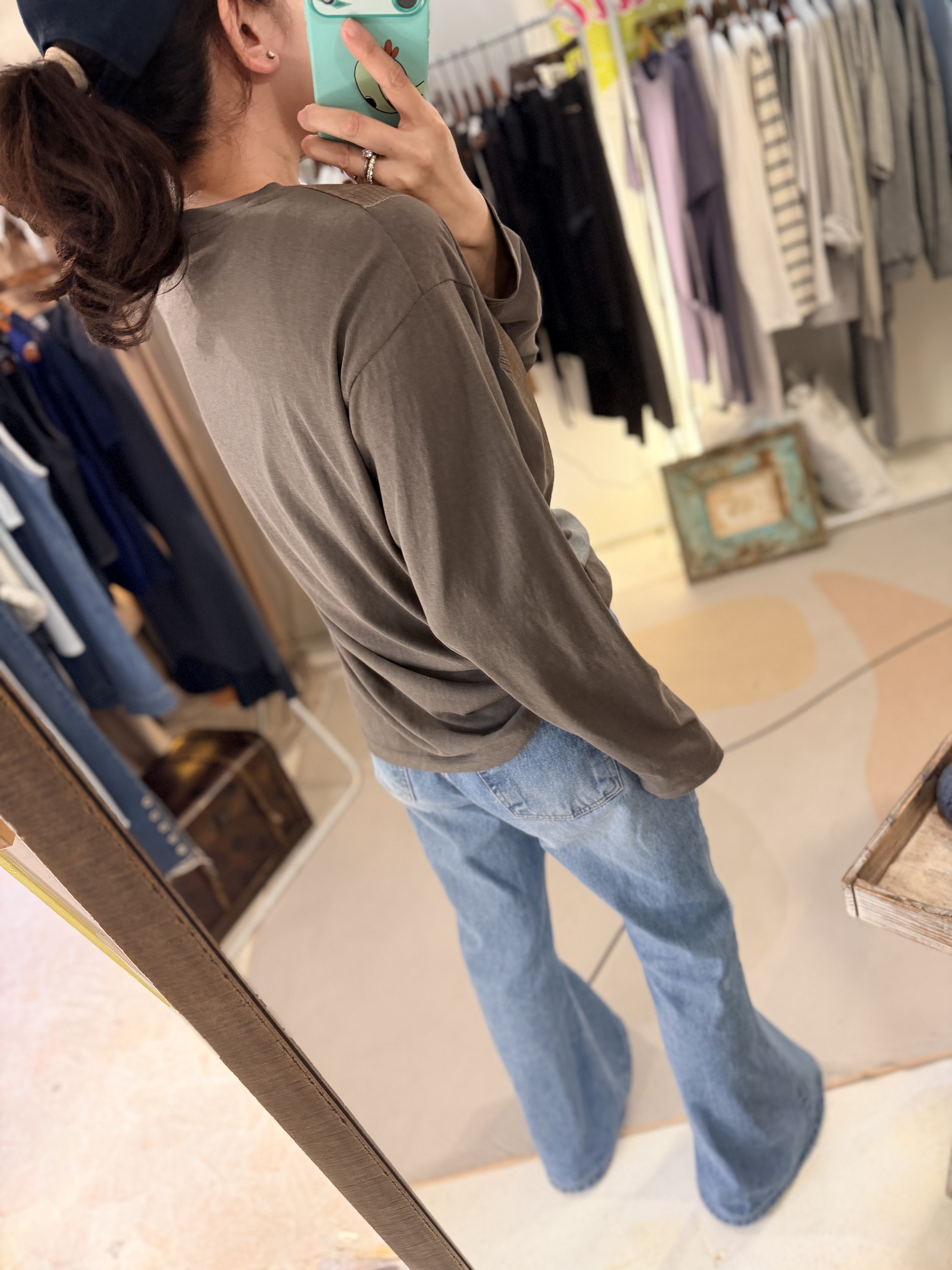 Fake printed tee