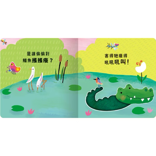 Never guji 鱷魚搔搔癢！
