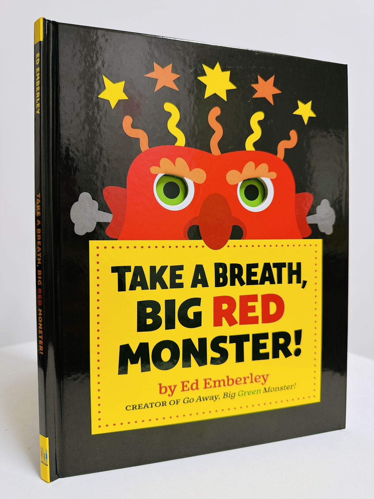 TAKE A BREATH, BIG RED MONSTER! by Ed Emberley CREATOR OF Go Away, Big Green Monster!