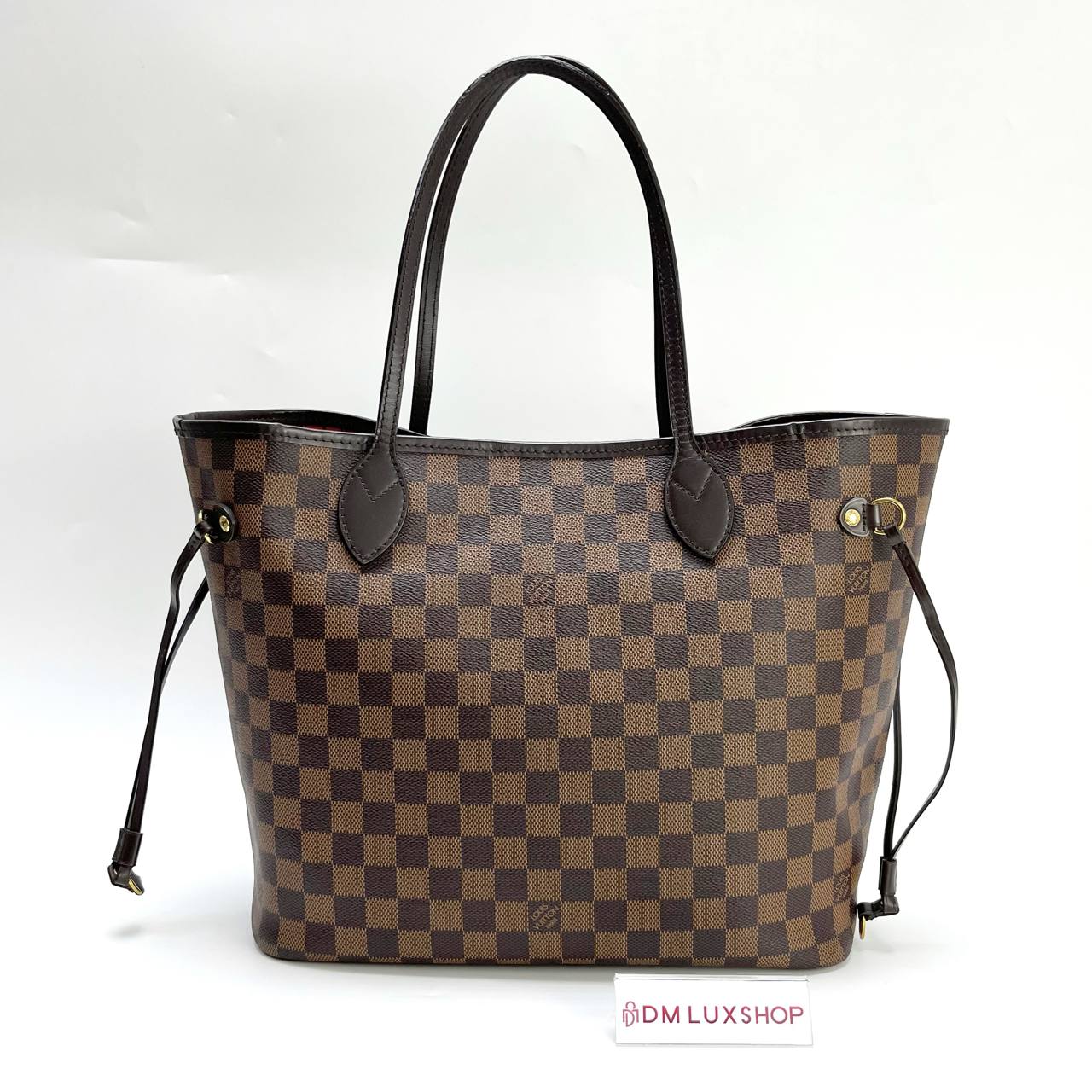 LV Damier Ebene Neverfull MM GHW