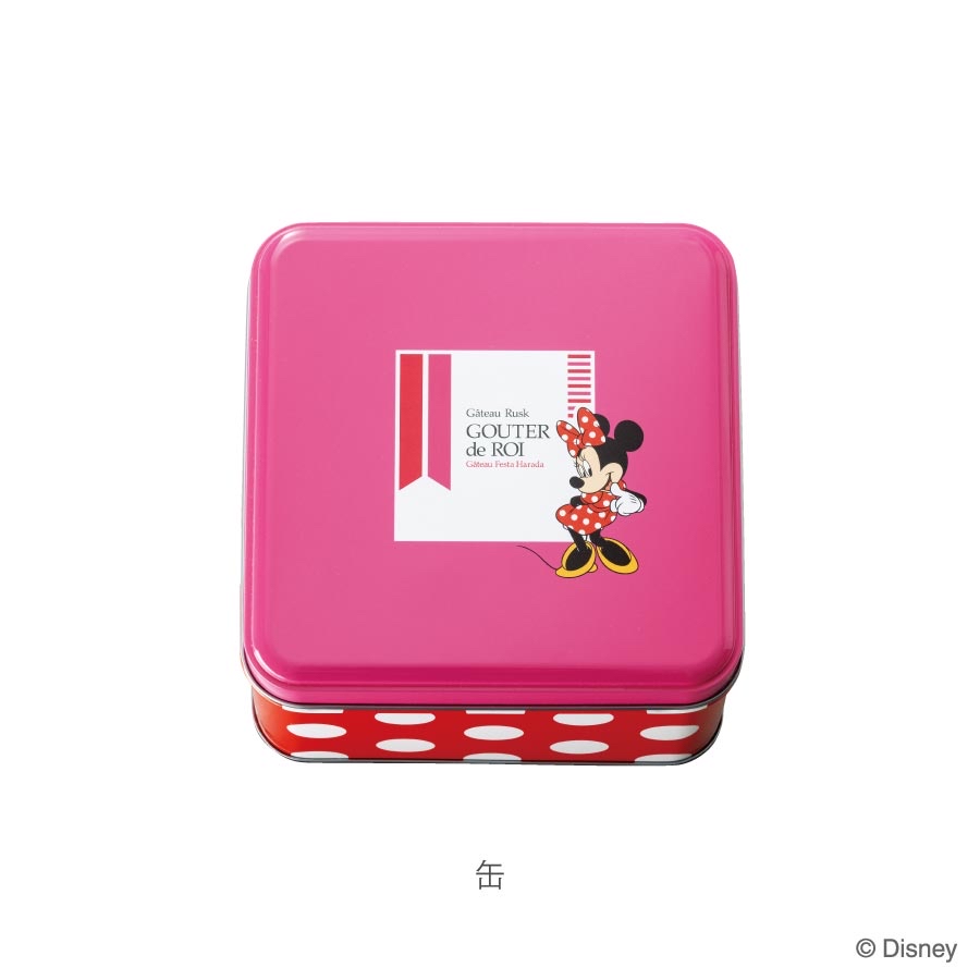 🎀【預訂】Disney x Gouter de Roi 鐵盒脆多士 Minnie 12枚