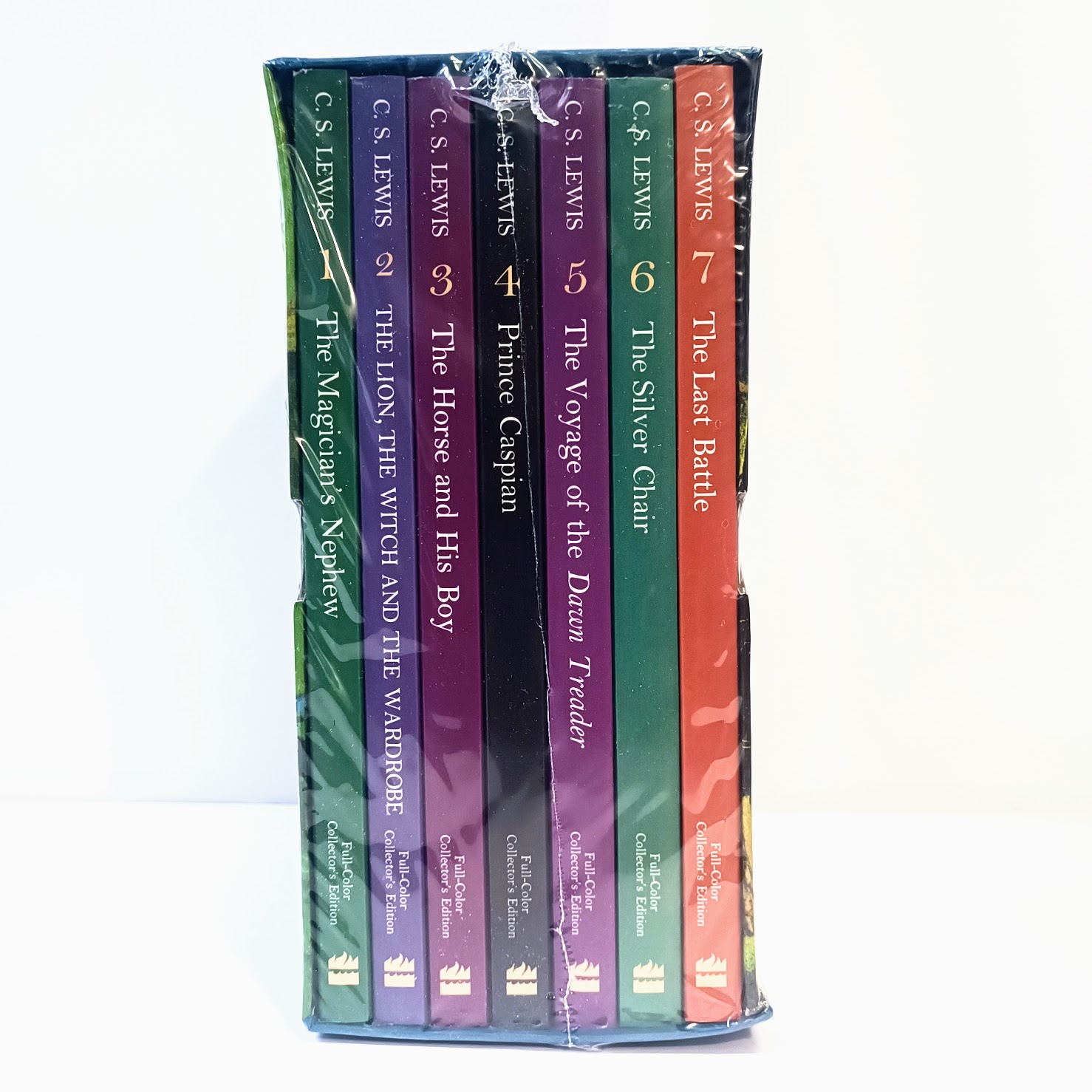 The Chronicles of Narnia Box Set 7 books 納尼亞傳奇盒裝7冊|青少年讀者兒童文學經典神話童話  B071