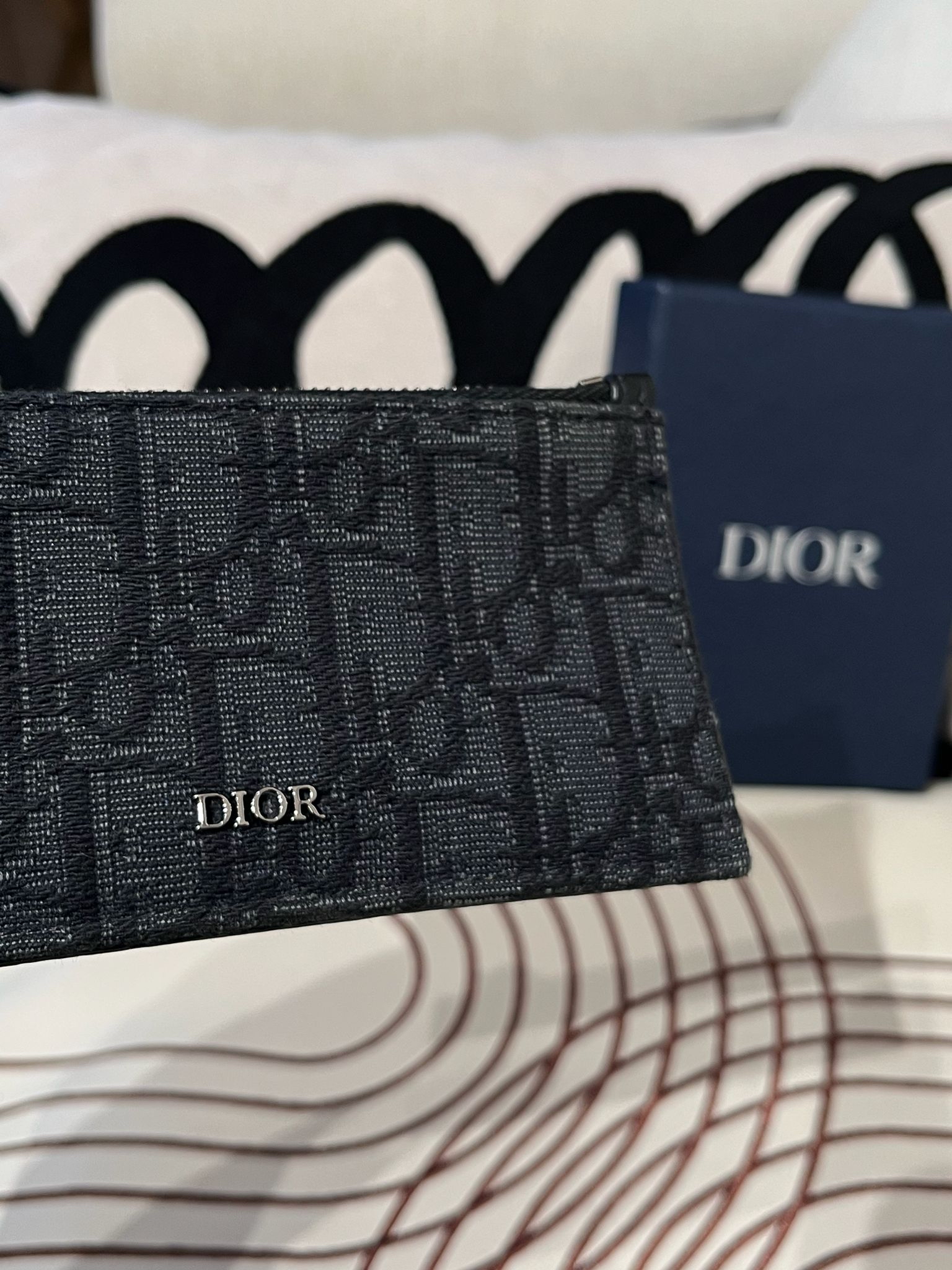 Dior Coin & Card case 100%Authentic, 95%New ✅Box