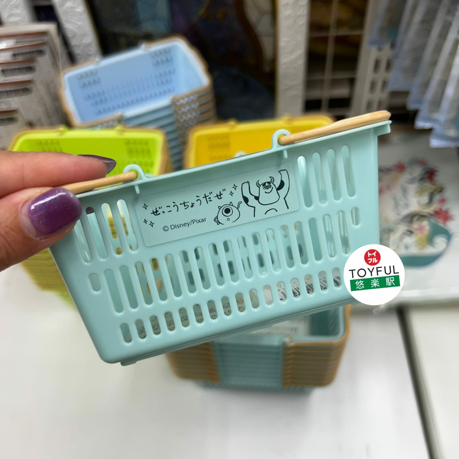 [現貨] [日本直送] POOH | ALIEN | DUMBO | MONSTER UNIVERSITY  ｜ 小型購物籃 {TF2310200}