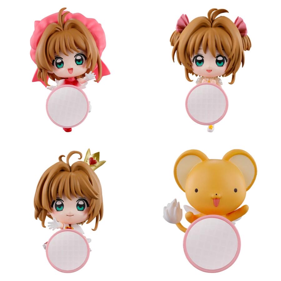 百變小櫻 黏貼公仔 扭蛋（全4種）figure 家居辦公室LCD螢幕裝飾