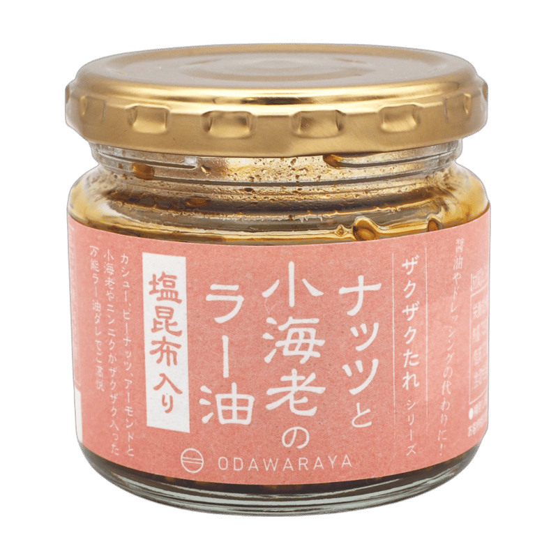 日本直送  ODAWARAYA 堅果蝦仁辣椒油100克