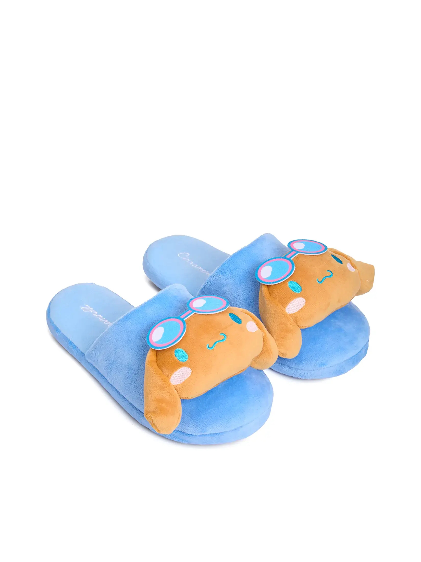 泰國限定 Sanrio 曬黑系列毛毛拖鞋