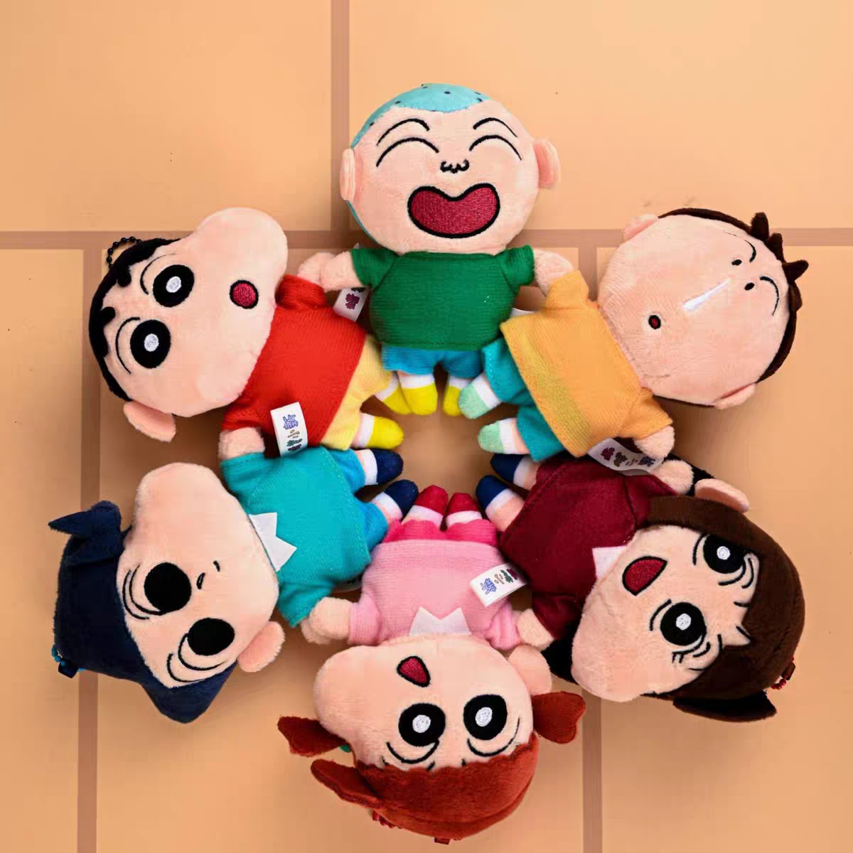 蠟筆小新 磁吸毛絨掛件