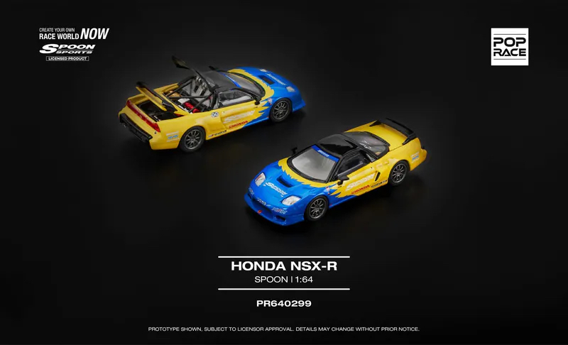 (預訂 Pre Order) POPRACE ( PR640299 ) HONDA NSX-R SPOON