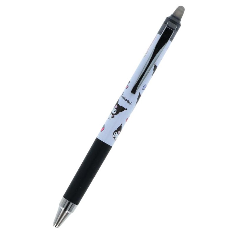 現貨｜Sanrio Kuromi 日本製 Pilot Frixion Point 0.4mm 可擦原子筆 黑色墨 (S4659104)