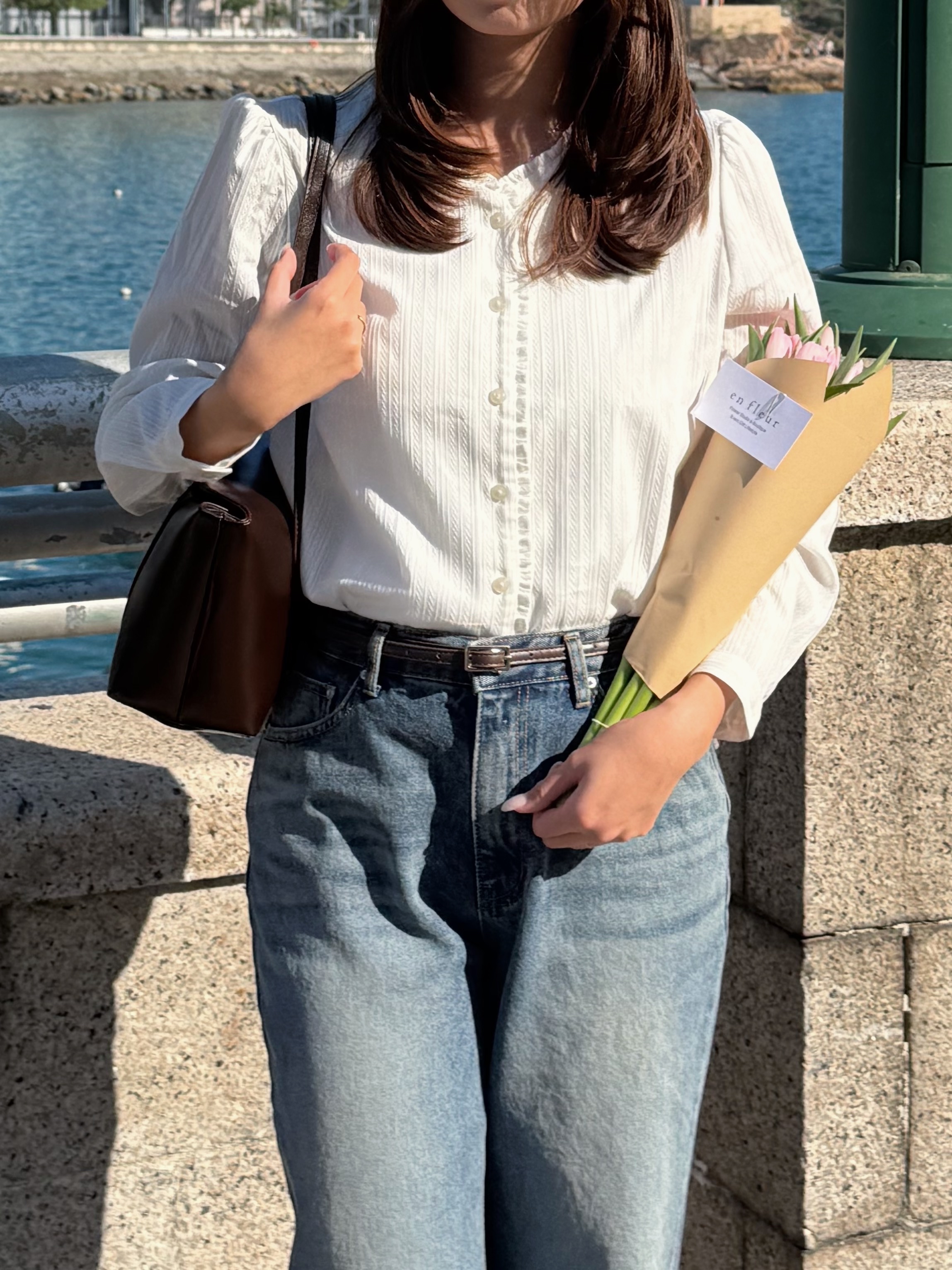 法式復古荷葉邊襯衫