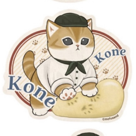 Mofusand 鯊魚貓 貼紙｜預訂