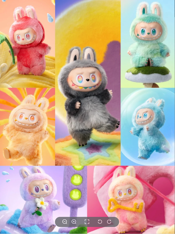 Labubu V3《THE MONSTERS》能量爆發系列盲盒