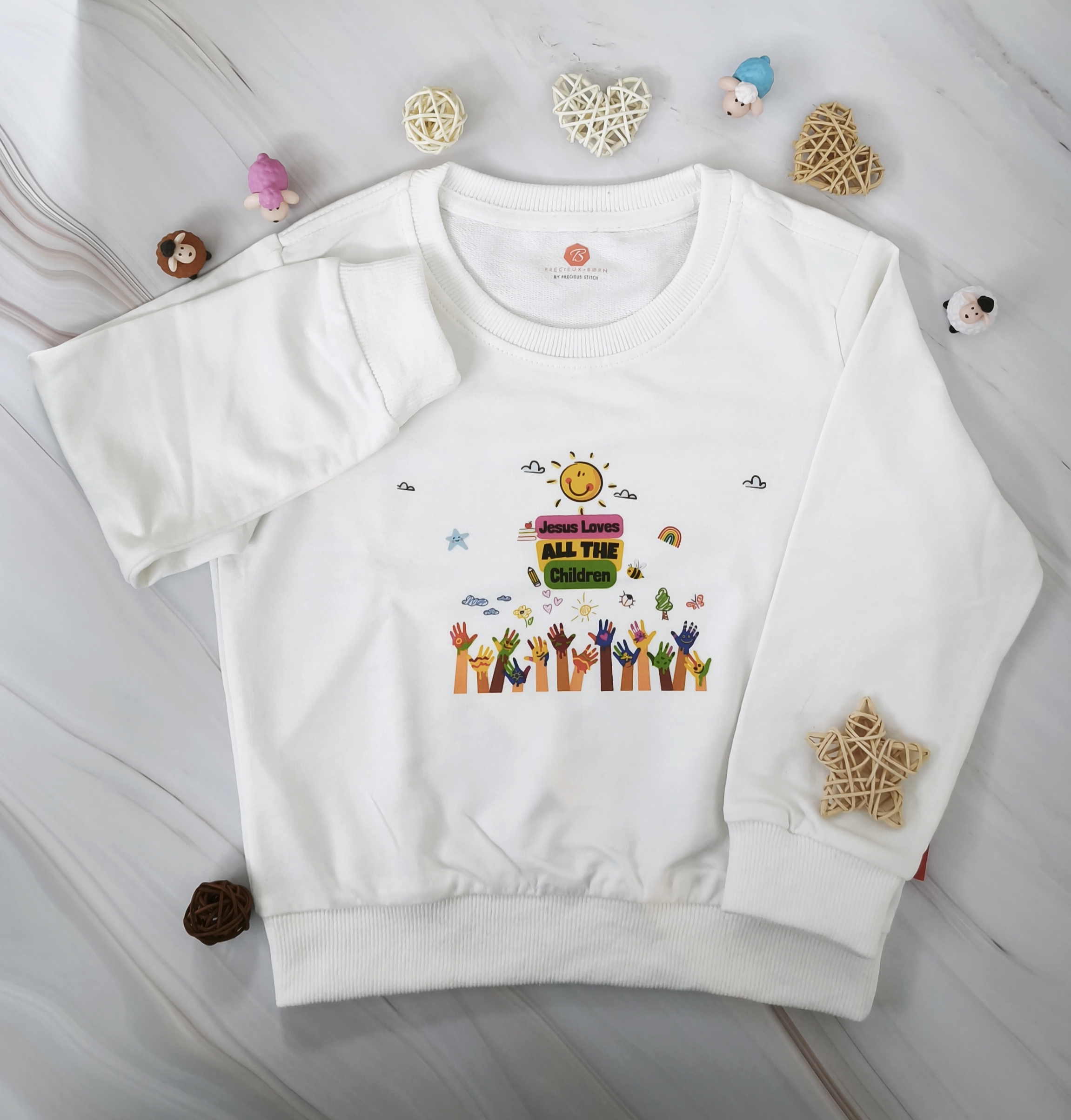 「Jesus Loves All the Children」衞衣