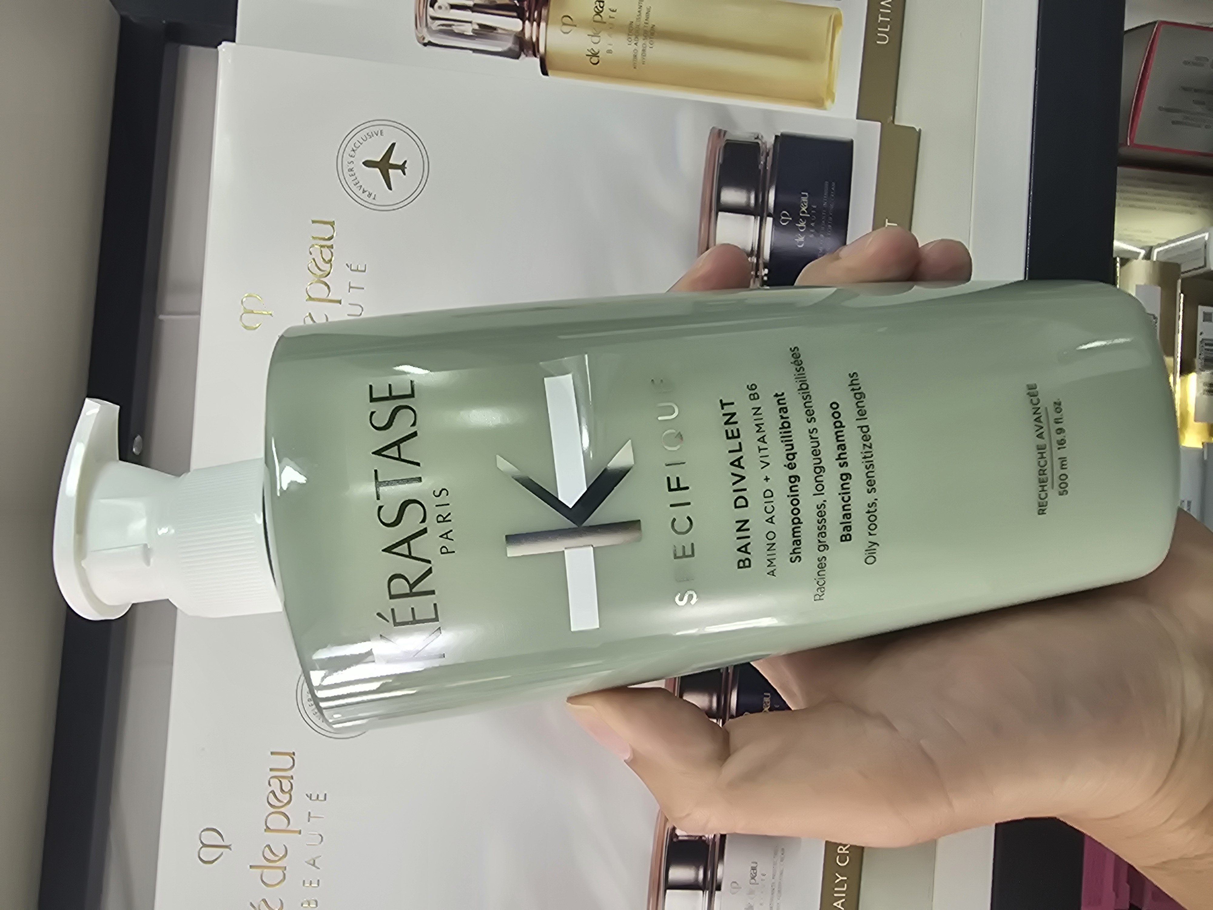 清貨價 卡詩雙效控油洗頭水500ml