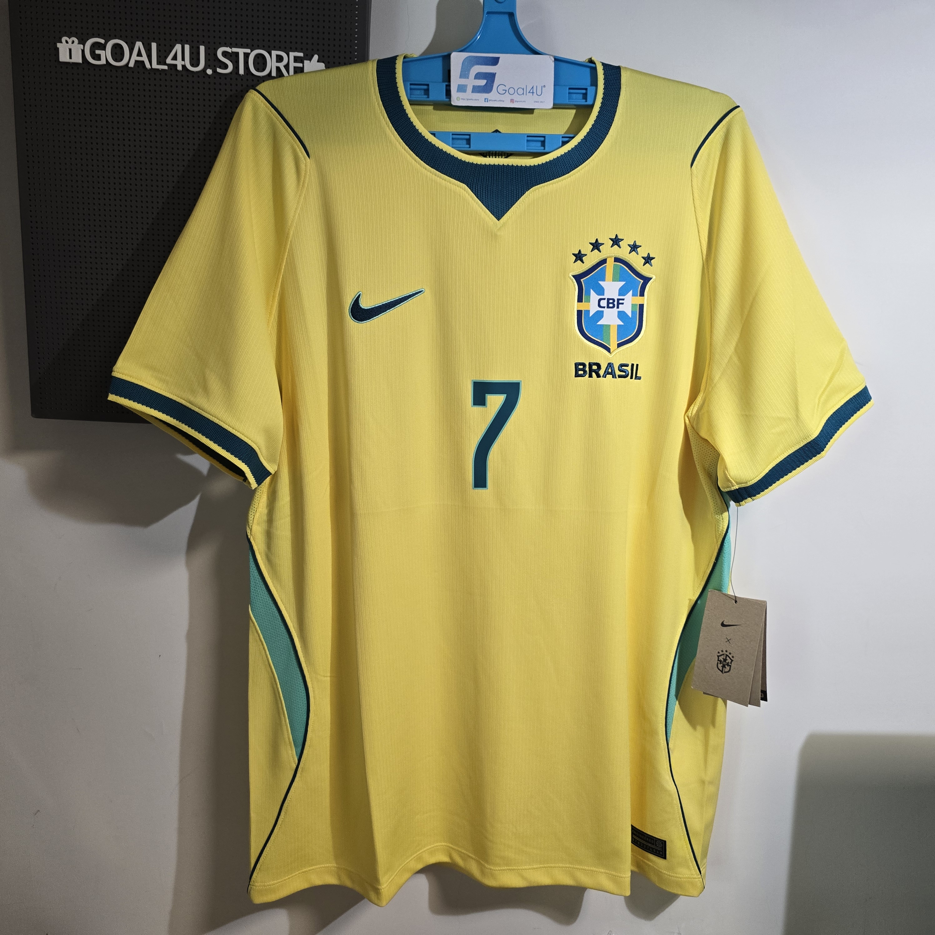 #部分碼現貨 🇧🇷💙🔥 Nike x Jordan Brazil 巴西 2026-27 主場球迷版球衣 (可加印字章) IF7054