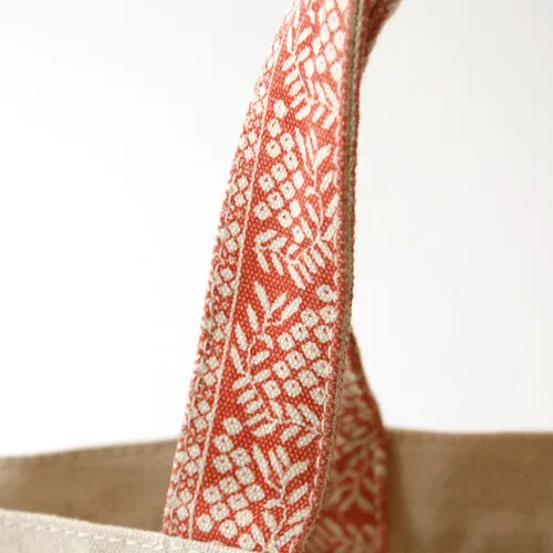 日本品牌🗾印度🇮🇳製造東歐傳統刺繡設計手拎帆布包現貨😍