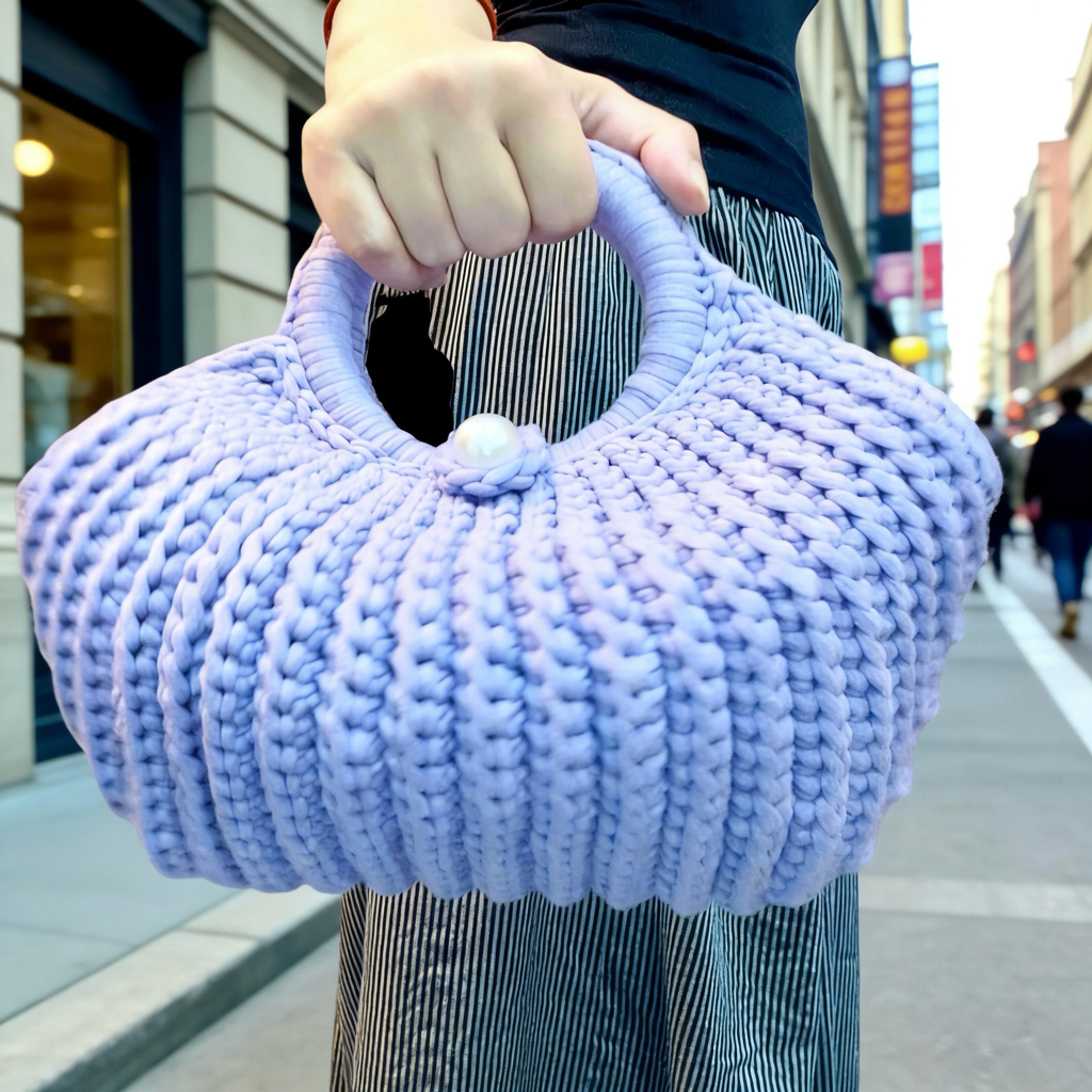 手工編織 毛冷編織手袋 特價作品