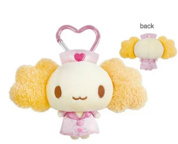 Sanrio Chiffon扣環絨毛娃娃掛飾 CAS01-03