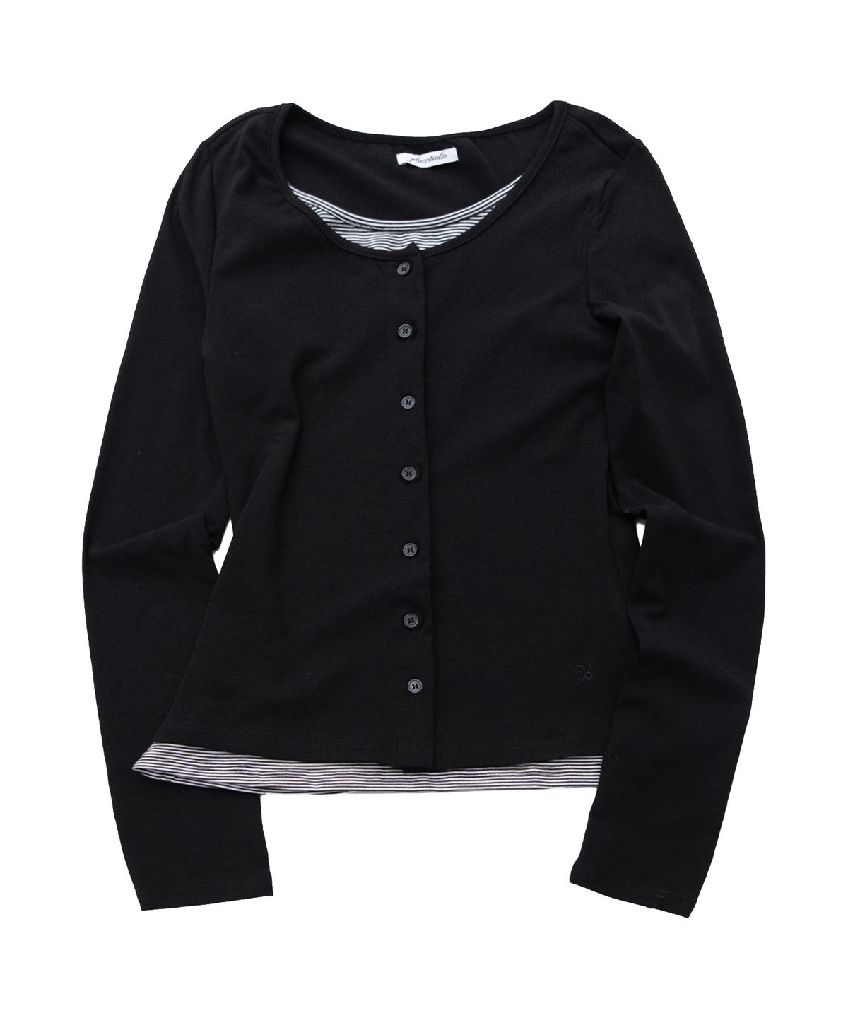 🇰🇷訂購｜PLACE STUDIO 26SS｜ layered slim-fit long-sleeve cardigan 2色
