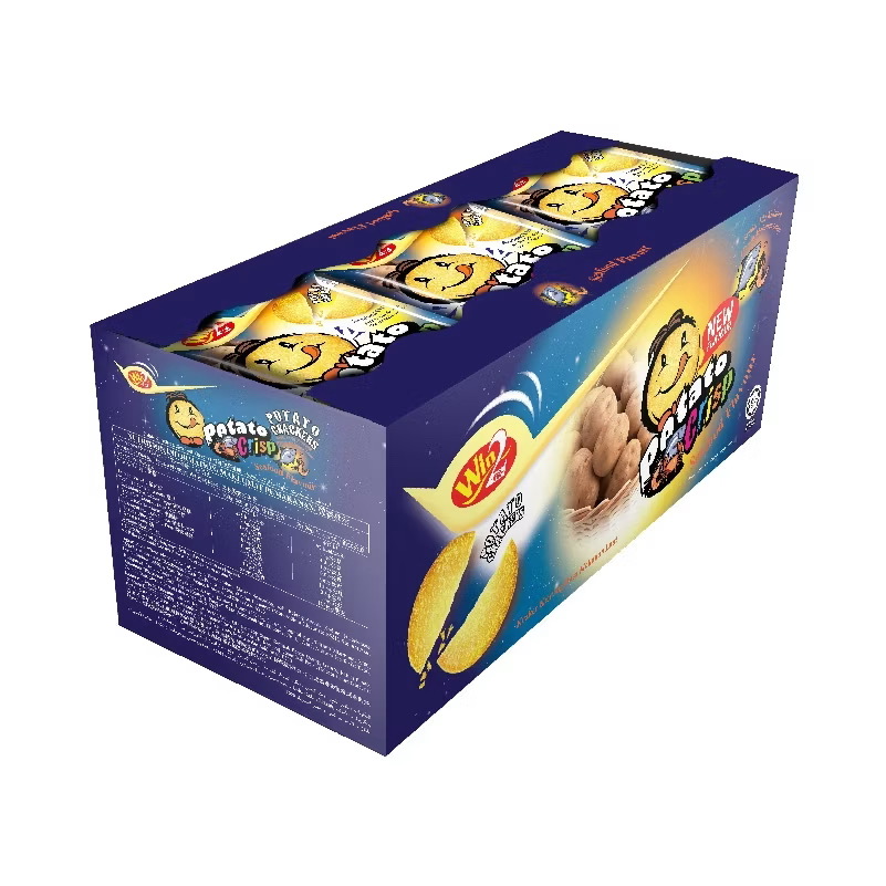 30pcs Win2 Potato Crisp Biskut [Vegetable/BBQ/Tomato/Curry/Sour Cream/Himalayan Salt]