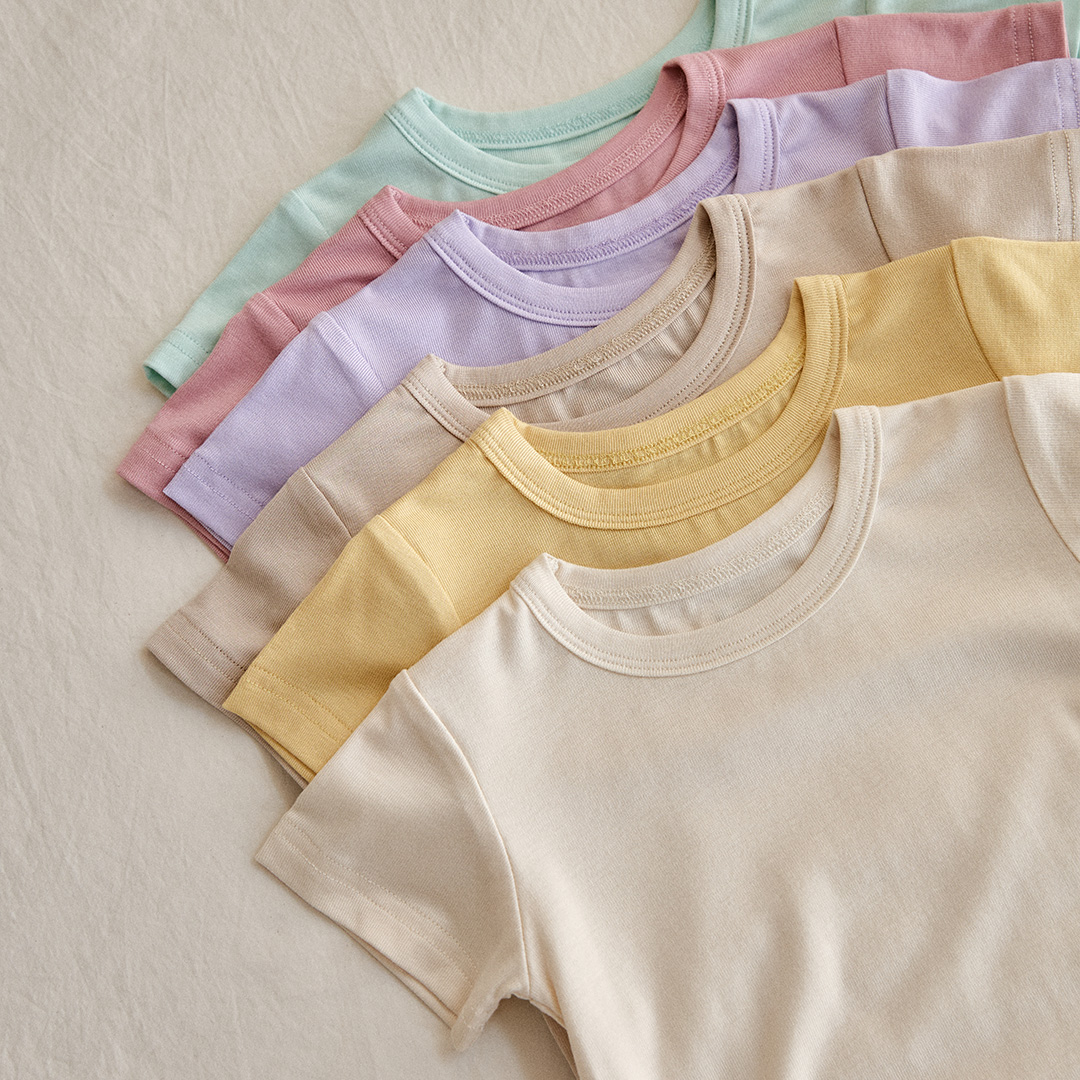 26S/S DTD ColorPop色彩舒柔短袖T恤