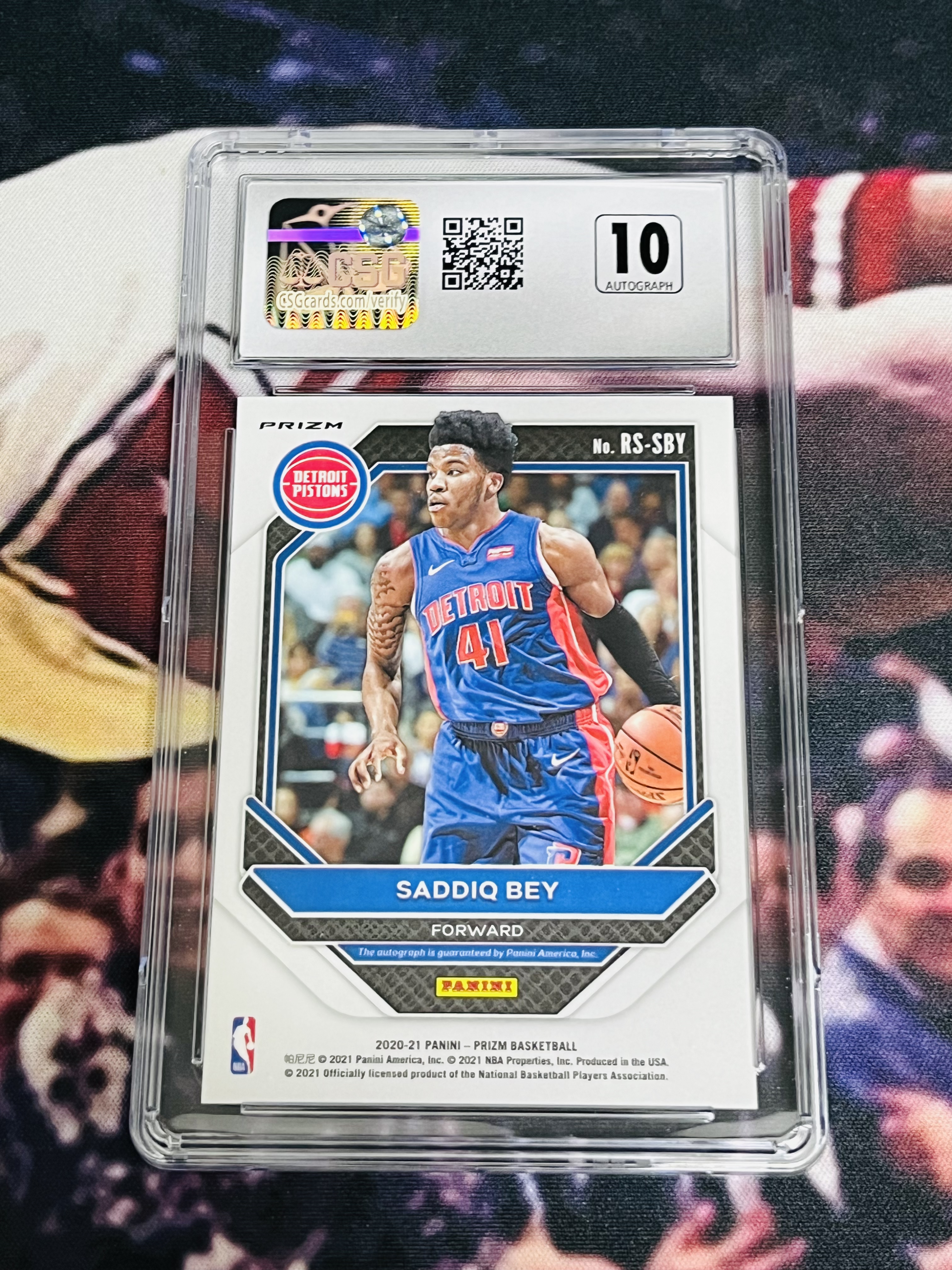2020-21 Donruss Saddiq Bey Rated Rookie Autograph Auto Detroit Pistons |  eBay