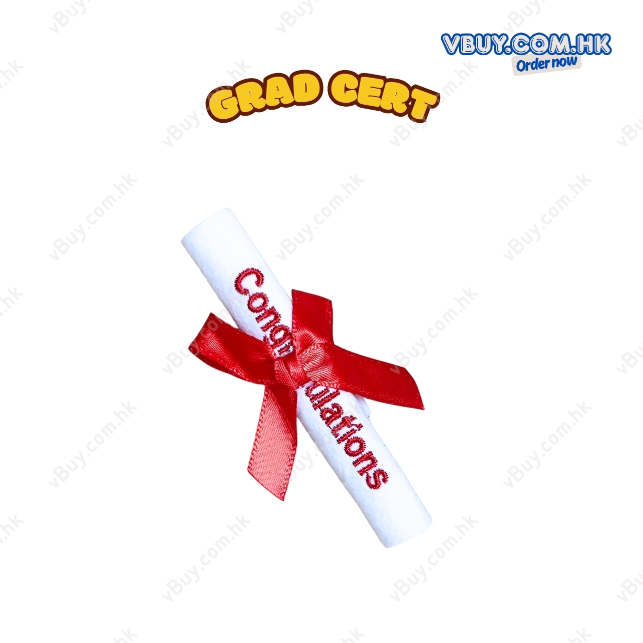 香港大學 HKU 建築學院 Architecture 畢業公仔袍 - 可綉名/校名/年份/校章 (灰色邊藍色布領) 公仔畢業袍